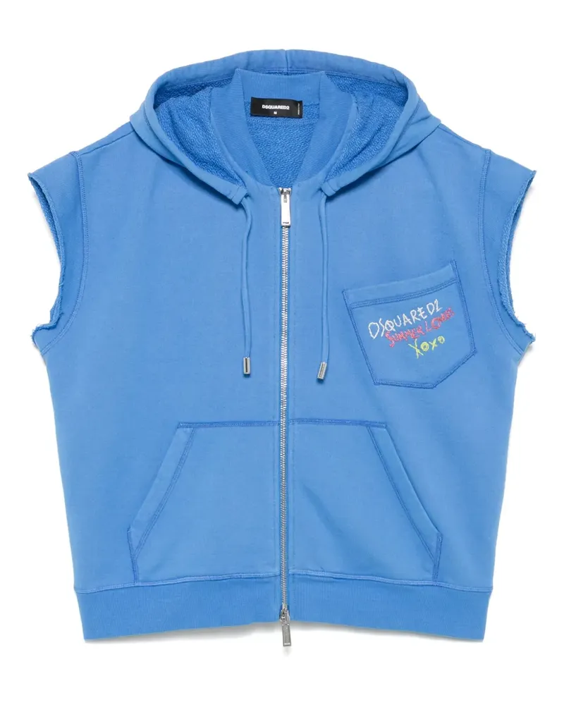 Dsquared2 Adriana Hoodie - Blau Blau