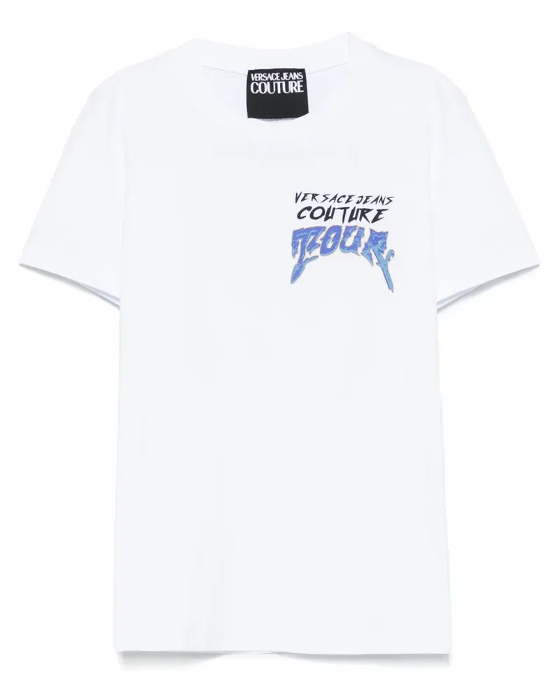 Versace Jeans Logo Tour T-Shirt - Weiß Weiß