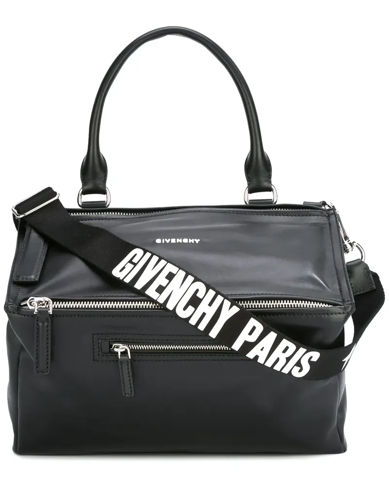 Givenchy Mittelgroße 'Pandora' Handtasche - Schwarz Schwarz