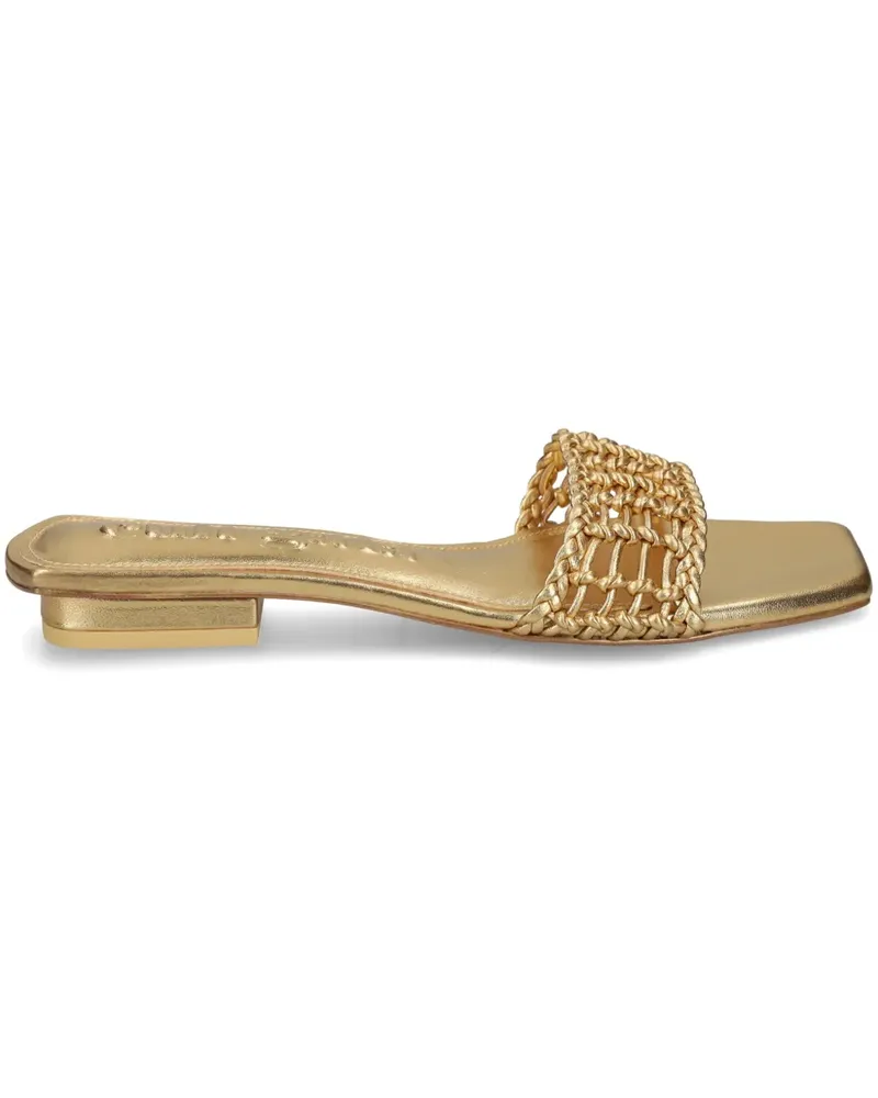 Cult Gaia Maya Pantoletten - Gold Gold