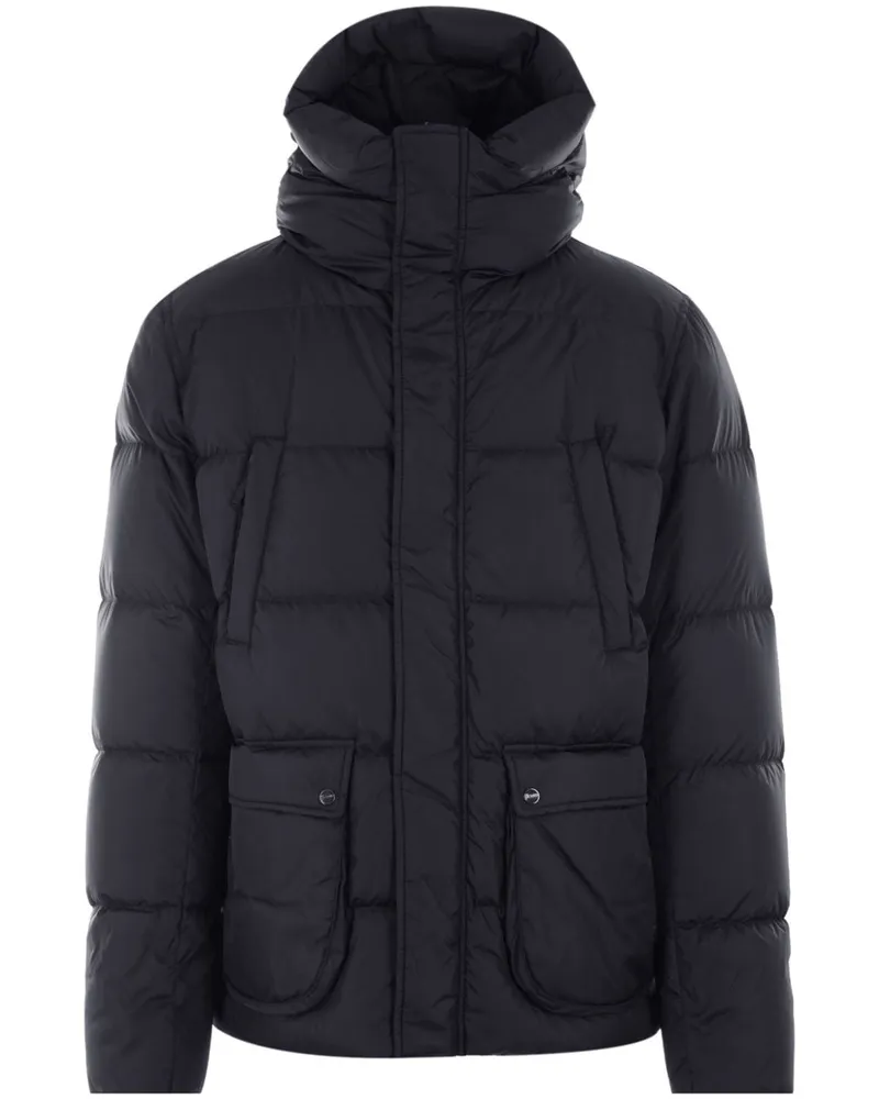 Herno Daunenjacke mit Stehkragen - Schwarz Schwarz