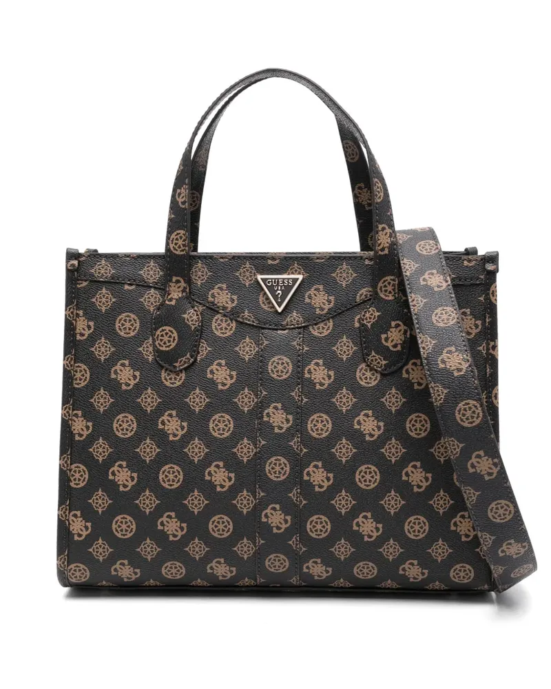 Guess Silvana 4G Tote Bag - Braun Braun