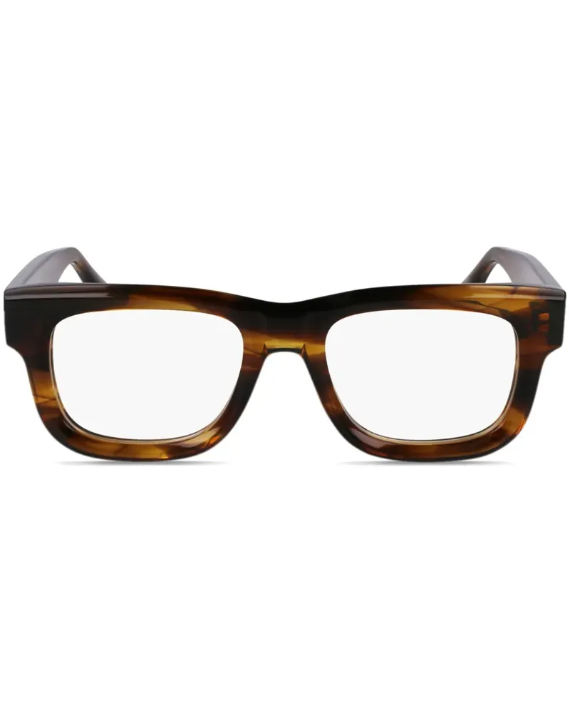 Victoria Beckham Brille mit eckigem Gestell - Braun Braun