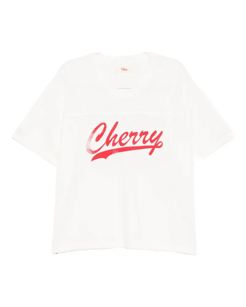 CHERRY LA Football T-shirt - Weiß Weiß