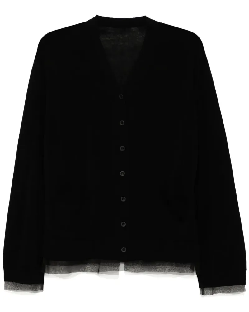 JNBY Cardigan mit V-Ausschnitt - Schwarz Schwarz