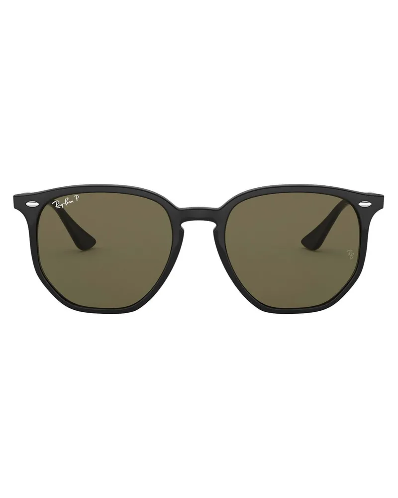 Ray Ban Sonnenbrille mit geometrischem Gestell - Schwarz Schwarz