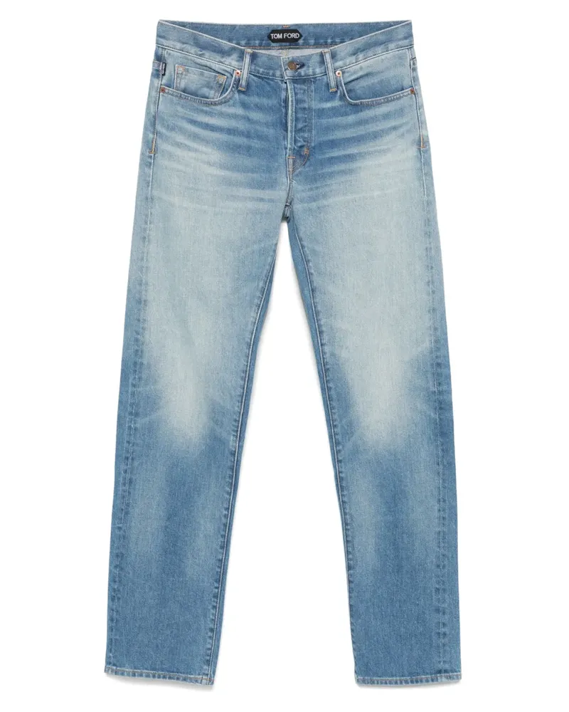 Tom Ford Ausgeblichene Jeans - Blau Blau
