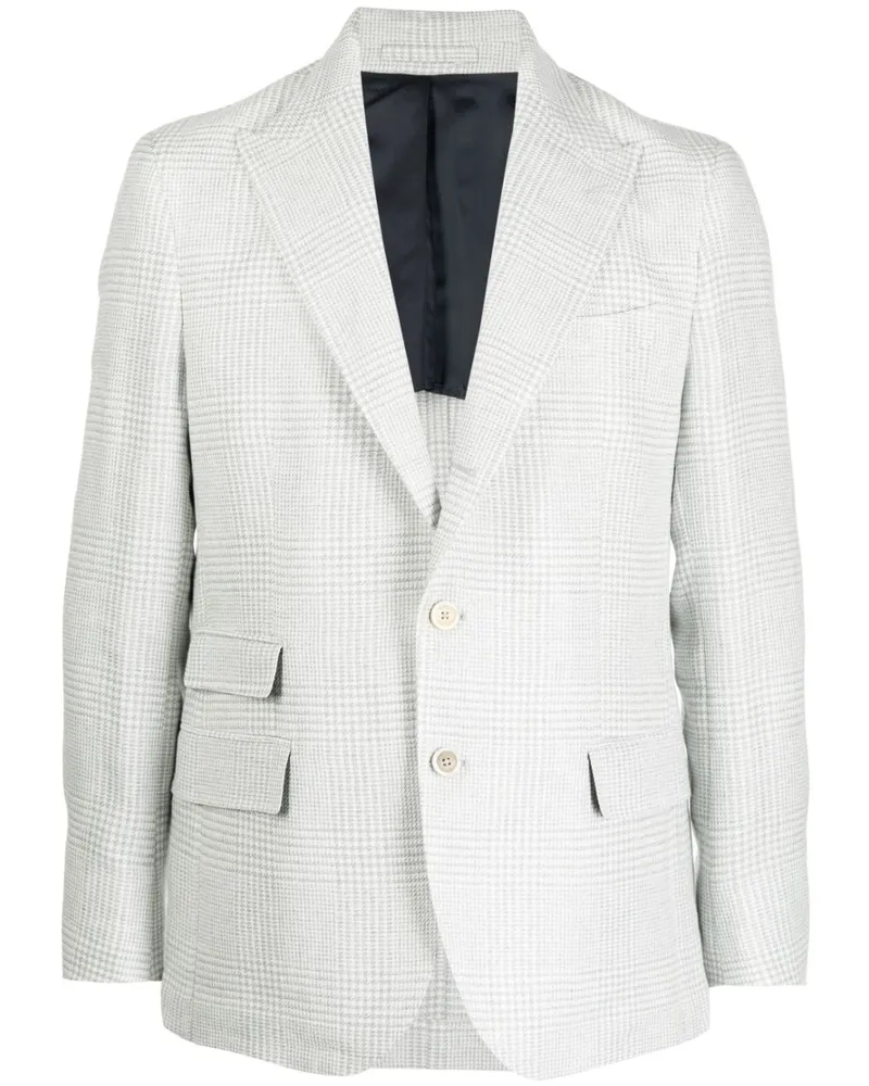 Eleventy Einreihiges Sakko - Weiß Weiß