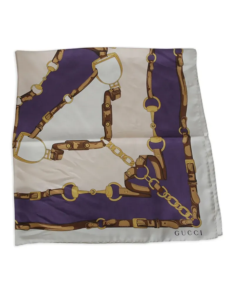 Gucci Horsebit rotation scarf - Nude Nude