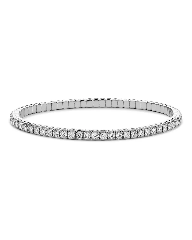 Pragnell 18kt Weißgoldarmband mit Diamanten - Silber Silber