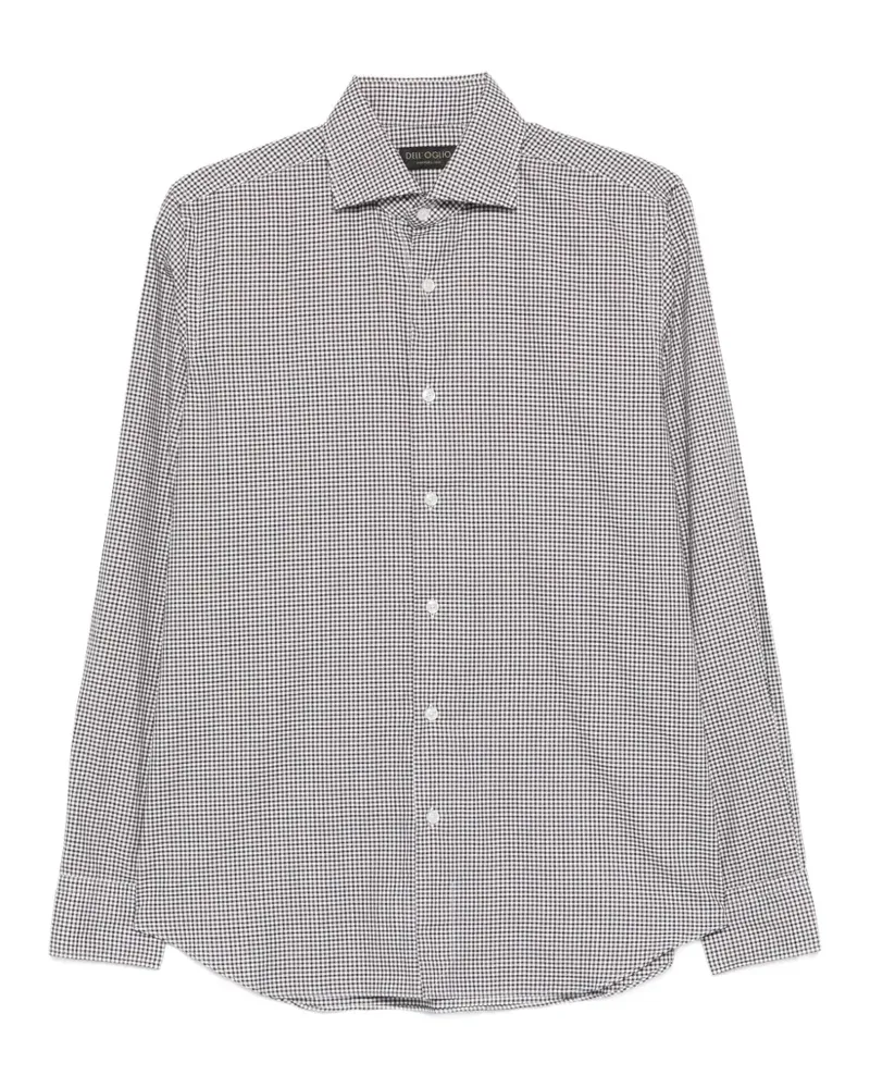 Dell'oglio buttoned check shirt - Blau Blau
