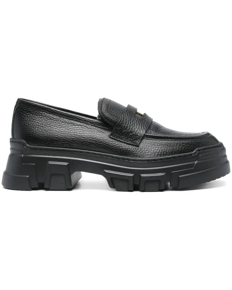 Pollini Klassische Penny-Loafer - Schwarz Schwarz