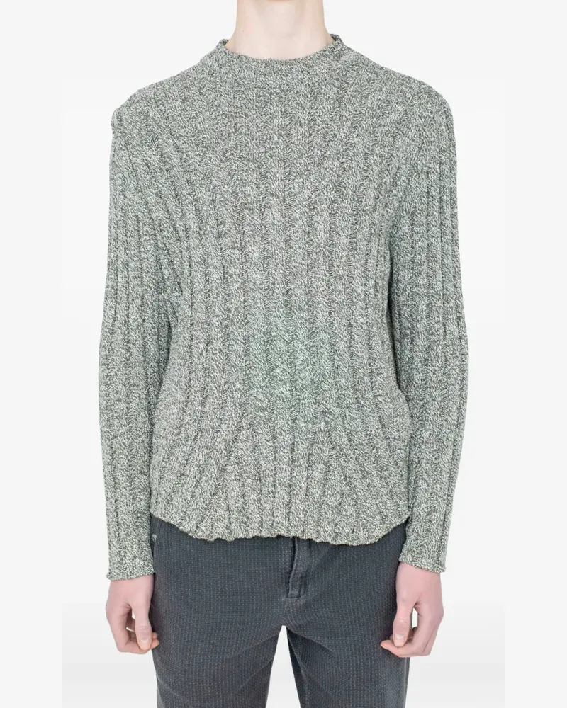 KIKO KOSTADINOV Kada ribbed-knit sweater - Grau Grau