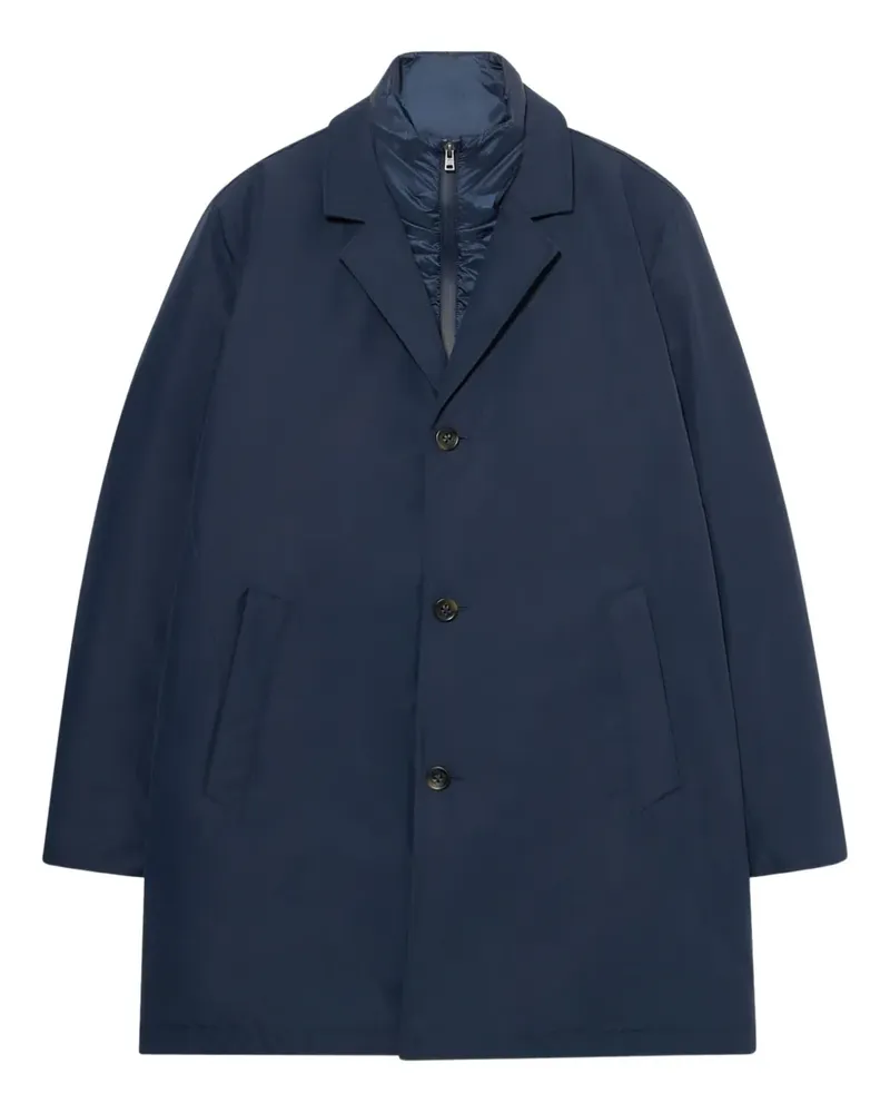 Brooks Brothers Geknöpfter Trenchcoat - Blau Blau