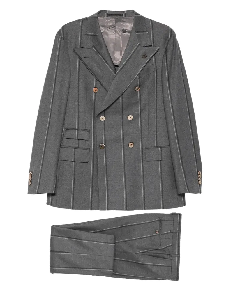 Gabriele Pasini Luigi Bianchi Wollanzug - Grau Grau