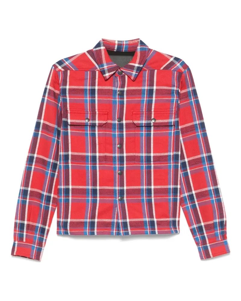 DRKSHDW by Rick Owens Cropped-Hemd - Rot Rot