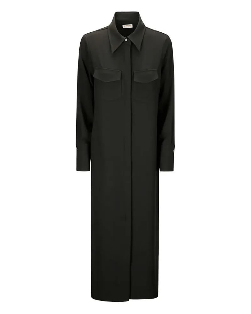 Alberto Biani Langes Kleid - Schwarz Schwarz