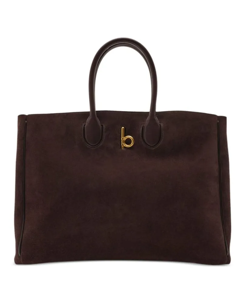 Burberry Mittelgroße Rocking Horse Tote Bag - Braun Braun