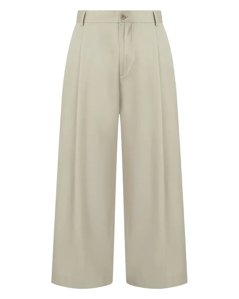 ManOnTheBoon Weite Hose mit Biesendetail - Nude Nude