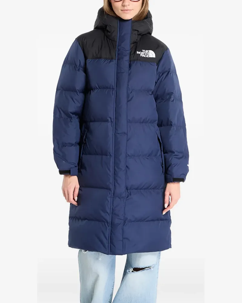 The North Face hooded padded parka - Blau Blau
