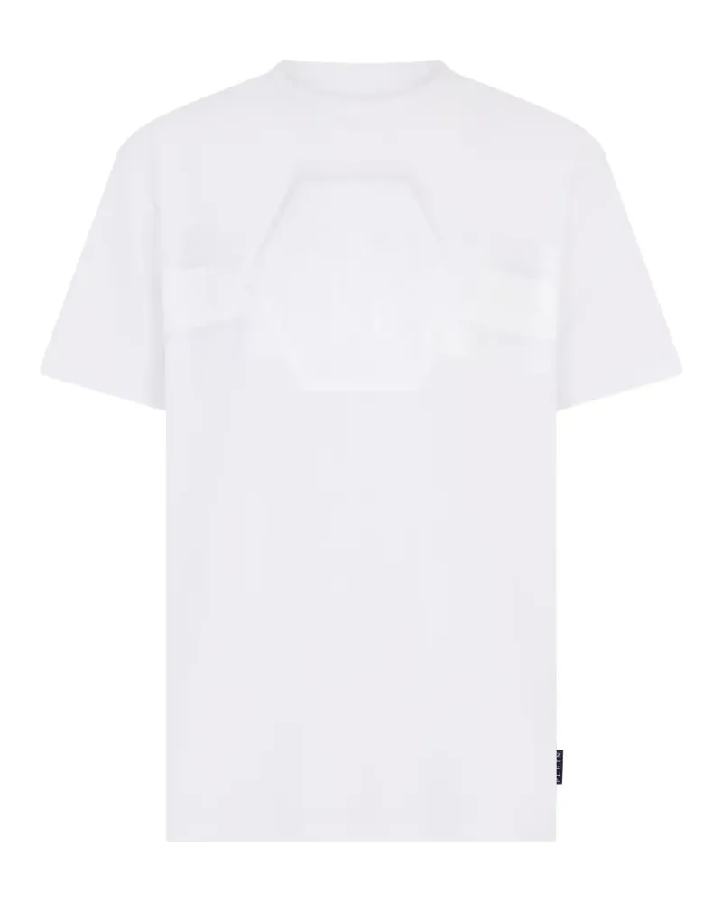 Philipp Plein T-Shirt mit rundem Ausschnitt - Weiß Weiß