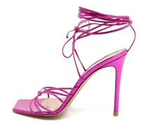 Sandalen mit Riemen 75mm - Rosa