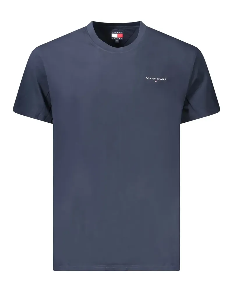 Tommy Hilfiger logo-print T-shirt - Blau Blau