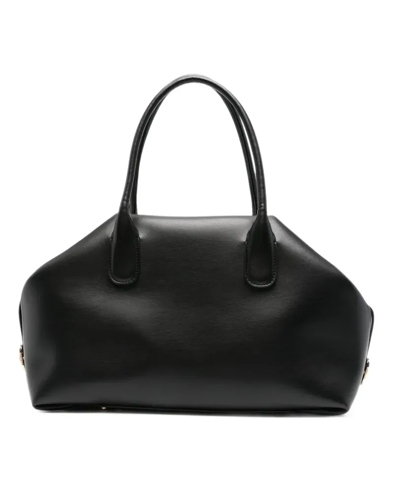THEMOIRÈ medium Talia double-handle tote bag - Schwarz Schwarz