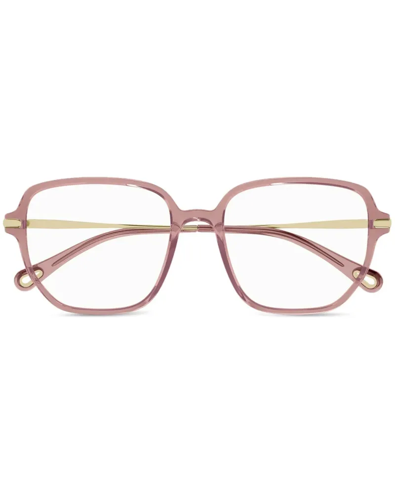 Chloé Transparente Brille - Braun Braun