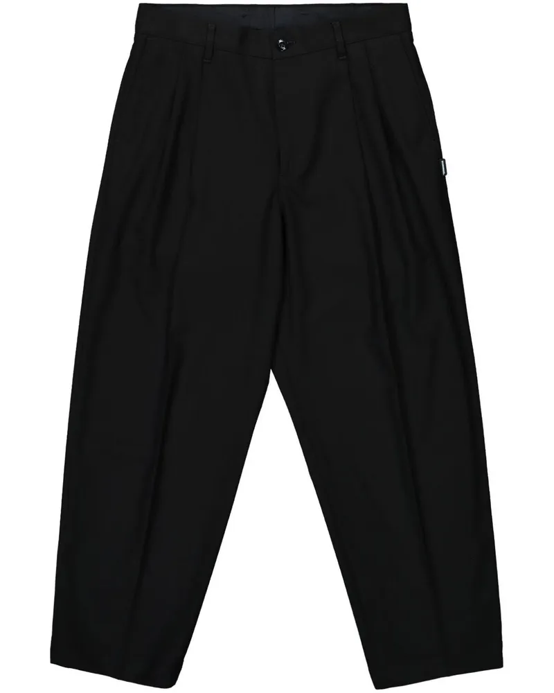Neighborhood Two Tuck Hose - Schwarz Schwarz