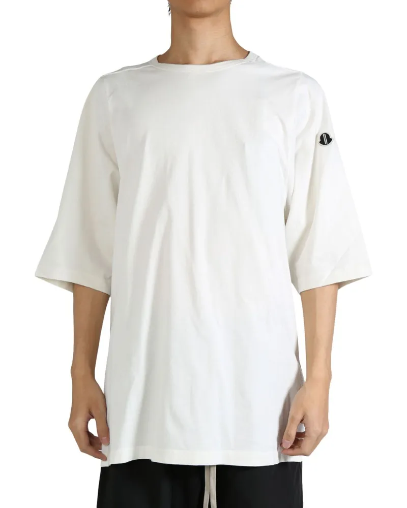 Moncler organic cotton T-shirt - Weiß Weiß