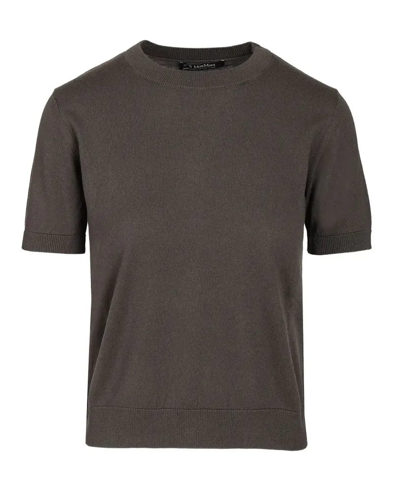 Max Mara Max Mara short-sleeve T-shirt - Braun Braun
