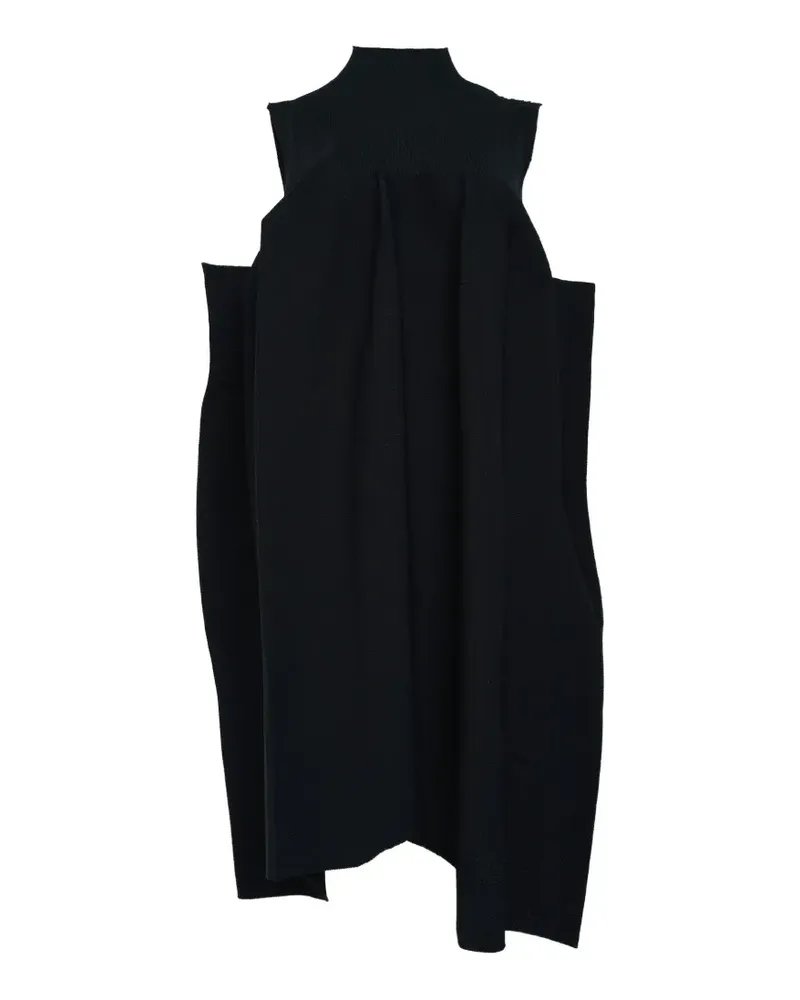 CFCL ribbed-knit sleeveless mini dress - Schwarz Schwarz