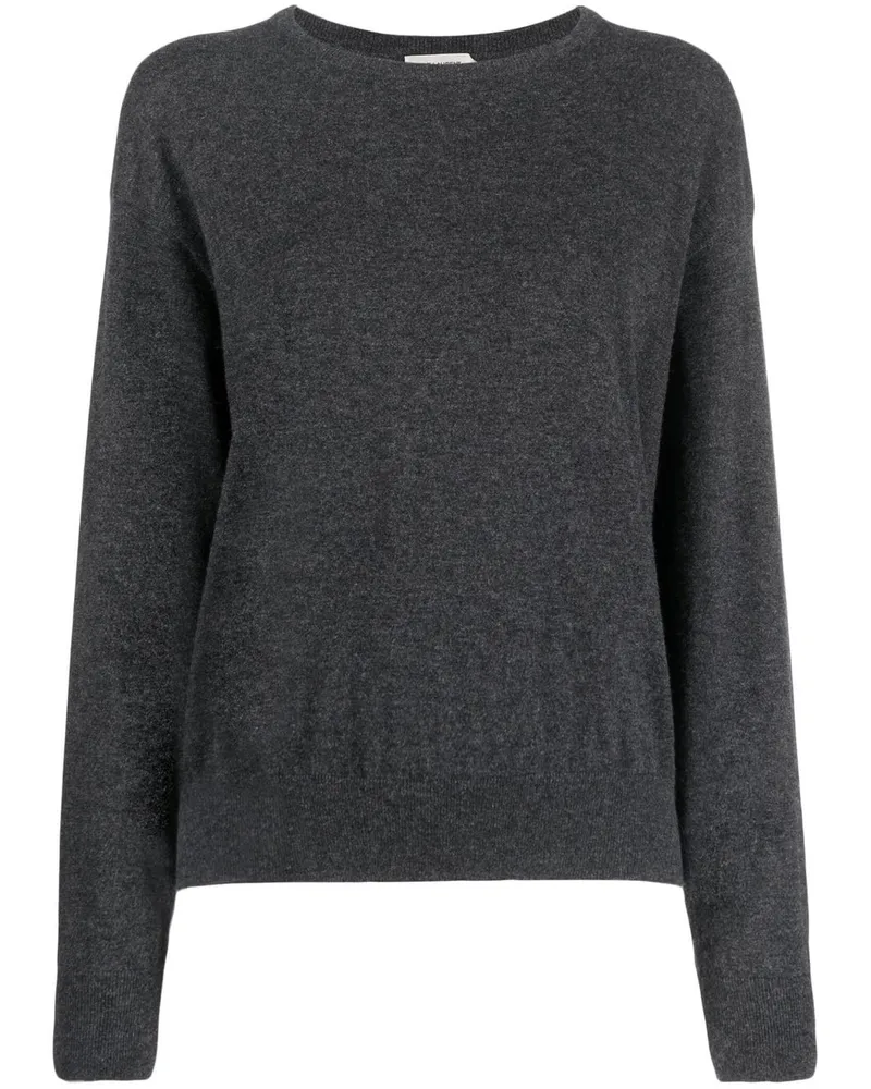 Saint Laurent Pullover mit Rundhalsausschnitt - Grau Grau