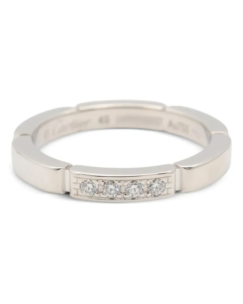 Cartier 10s Mailon Panthère Ring - Silber Silber