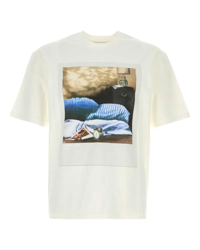 Jil Sander T-Shirt mit Foto-Print - Nude Nude