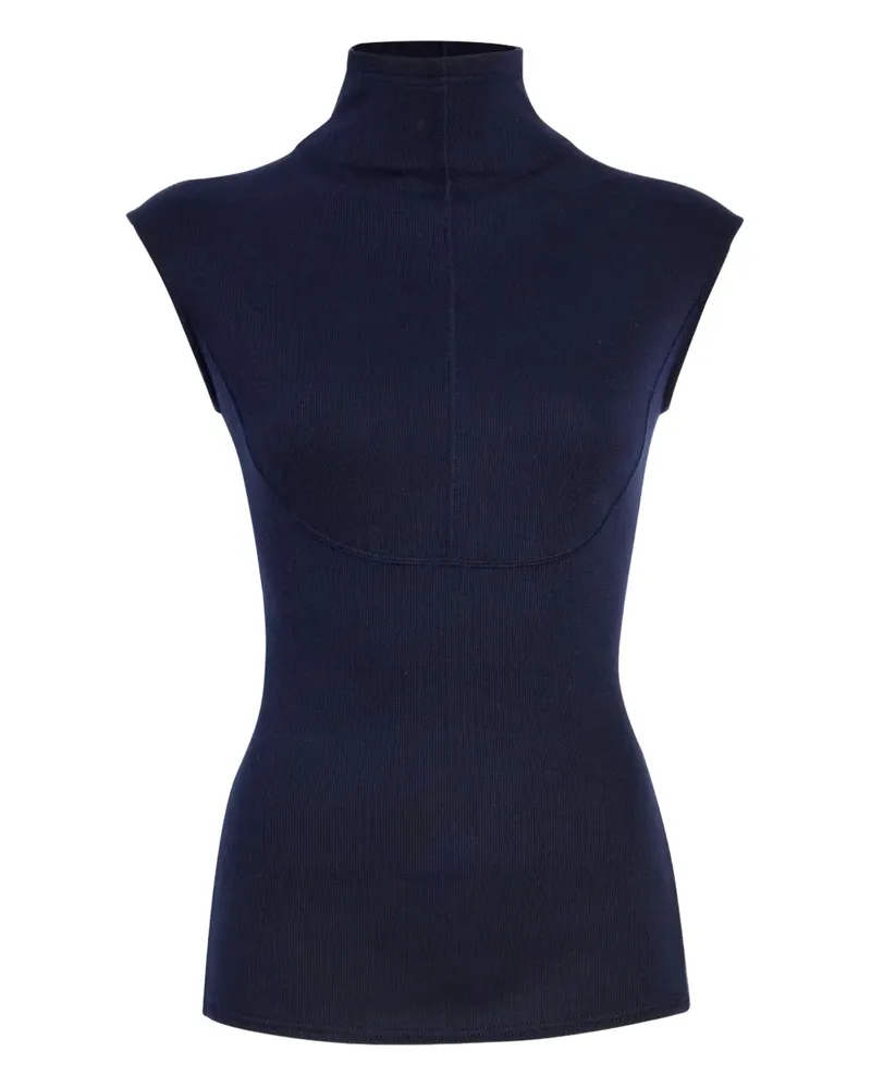 Proenza Schouler Gebürstetes Zane Oberteil - Blau Blau