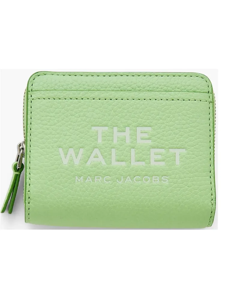 Marc Jacobs Mini The Leather Portemonnaie - Grün Grün