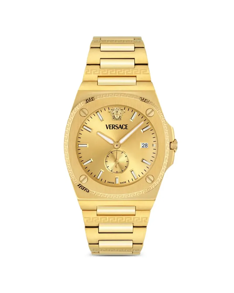Versace Antares Greek Key 40mm - Gold Gold
