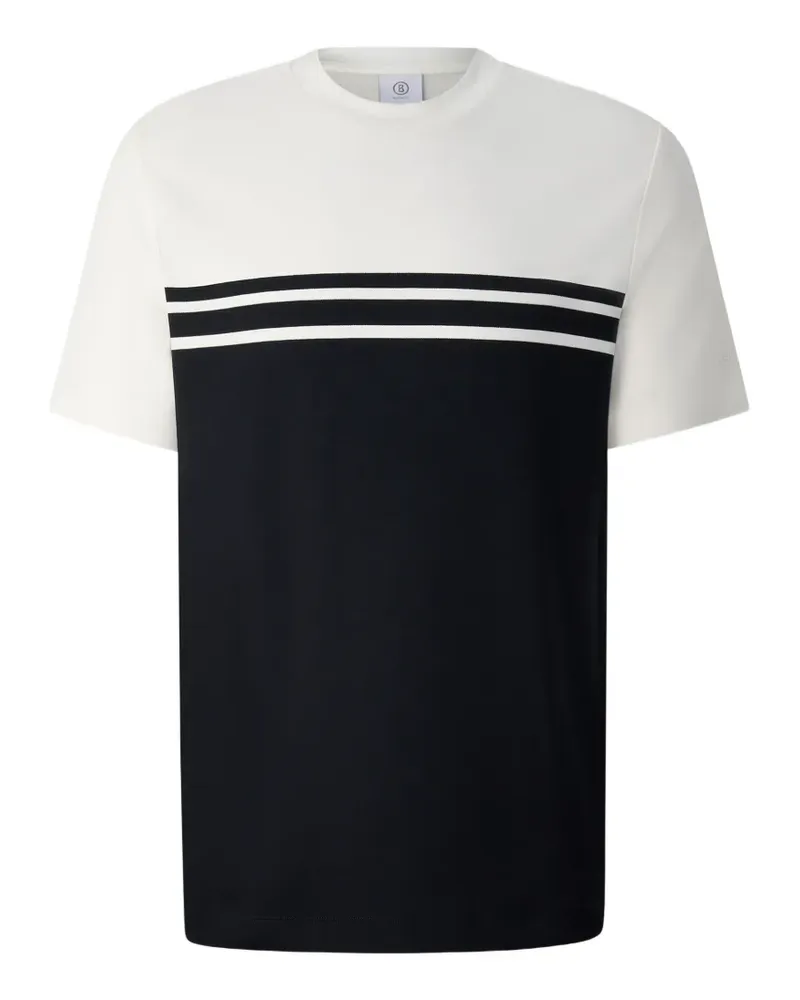 Bogner Gestreiftes T-Shirt in Colour-Block-Optik - Blau Blau