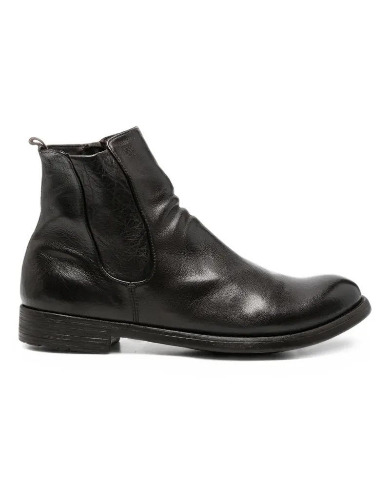 Officine Creative Italia Hive 036 leather chelsea boots - Braun Braun