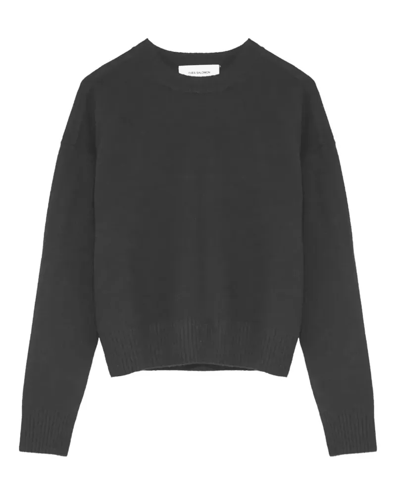 Yves Salomon crew-neck sweater - Grau Grau