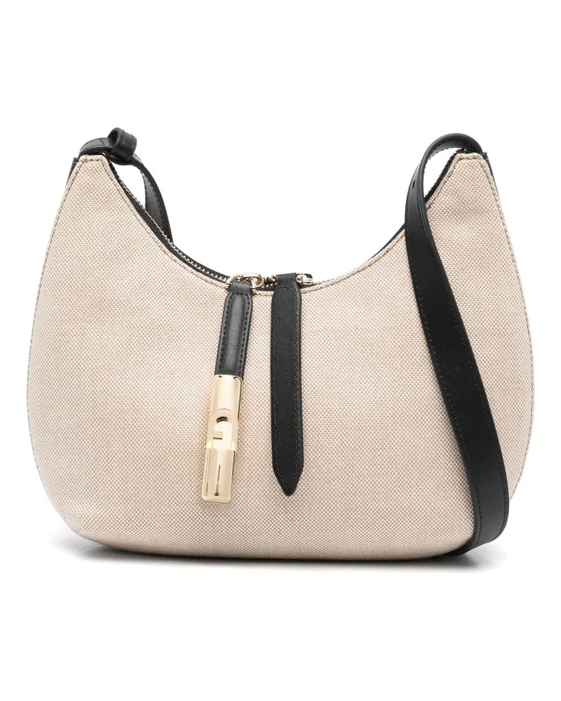 Furla Kleine Goccia Umhängetasche - Nude Nude