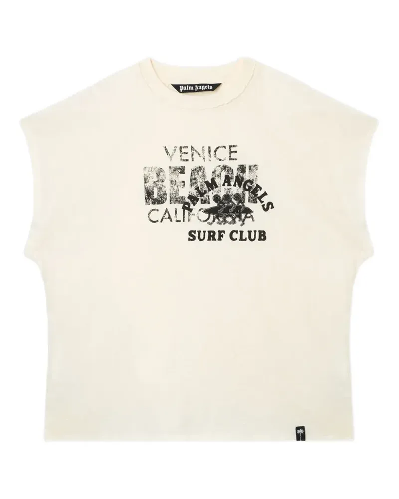 Palm Angels Surf Club regular T-Shirt - Nude Nude