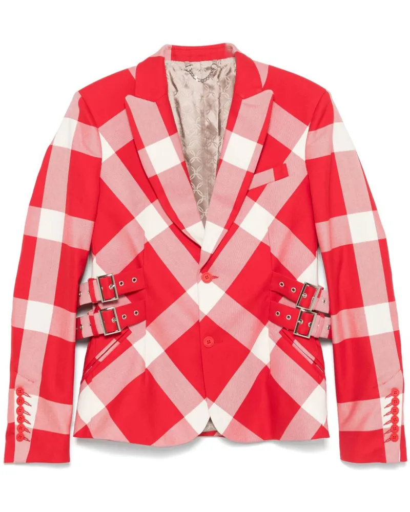 Charles Jeffrey Loverboy Glasgow Blazer - Rot Rot