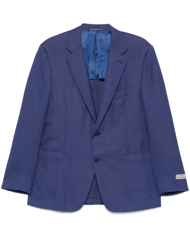 Canali Klassisches Sakko - Blau Blau