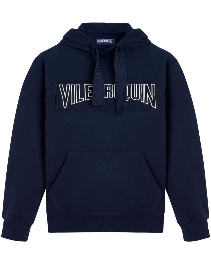 Vilebrequin Hoodie mit Logo-Applikation - Blau Blau