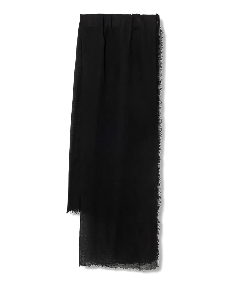 Zadig & Voltaire Ausgefranster Schal - Schwarz Schwarz