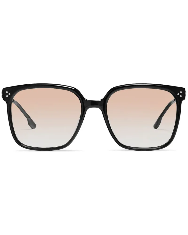 Gentle Monster Vene 01 Brille mit eckigem Gestell - Schwarz Schwarz