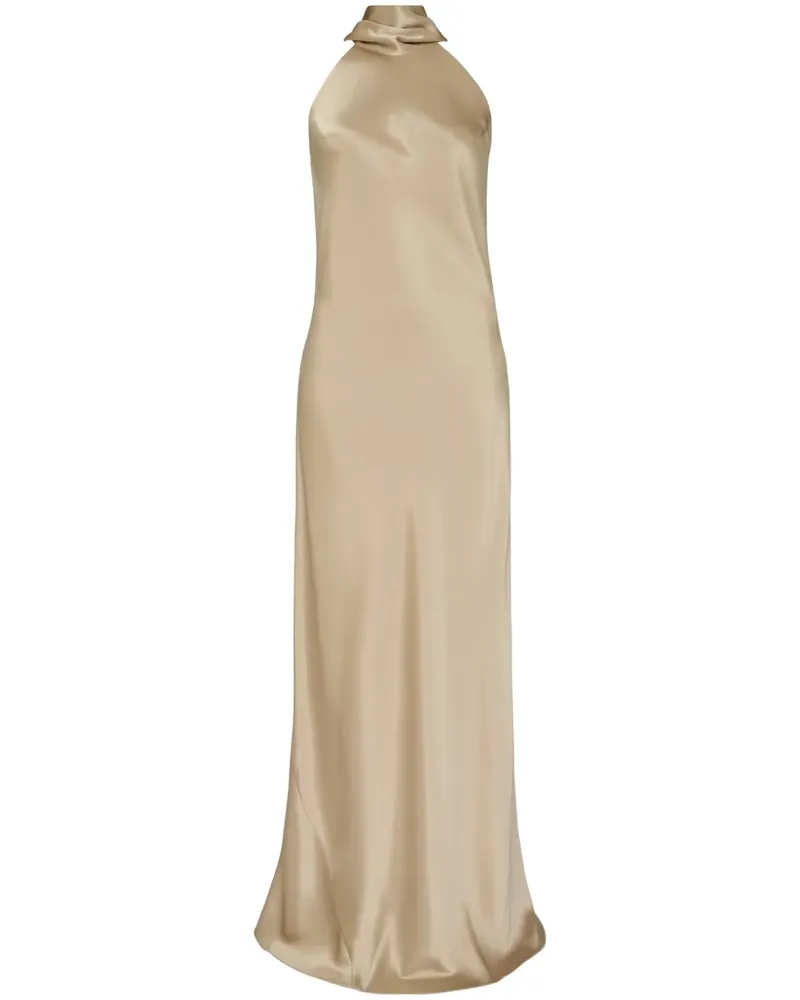 GALVAN Sienna Abendkleid - Nude Nude